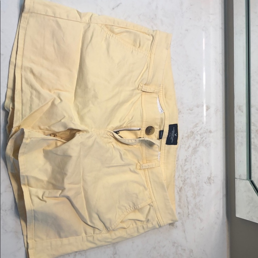 American Eagle Midi Stretch Shorts